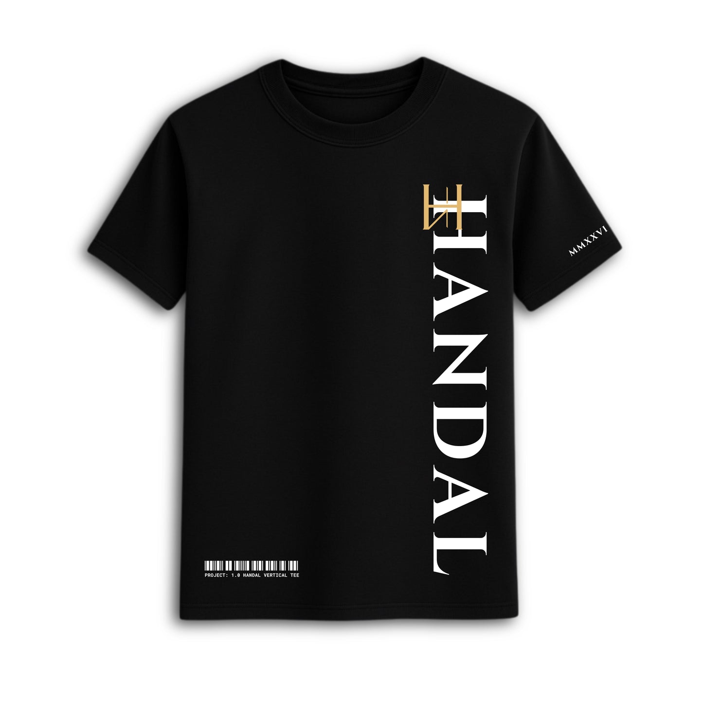 1.0 Handal Vertical Tee | Onyx
