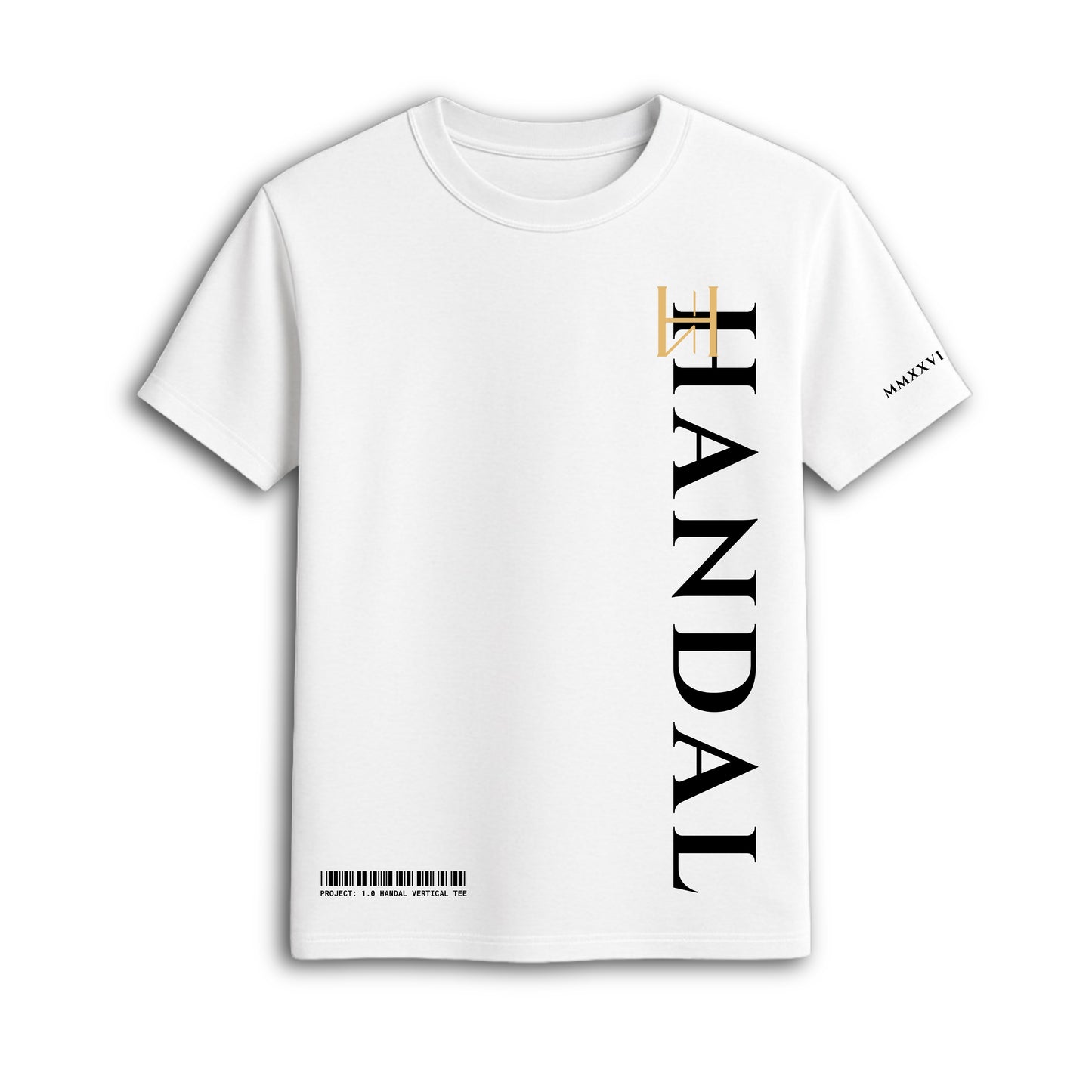 1.0 Handal Vertical Tee | Pearl